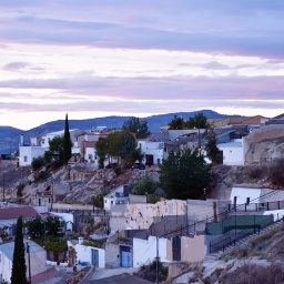 Panorámica del Barrio de las Cuevas