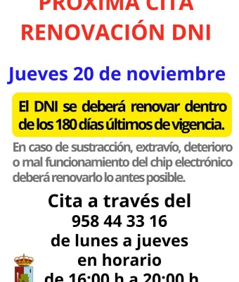 Renovación DNI