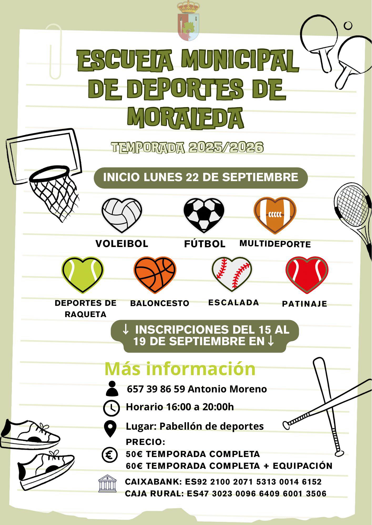 ESCUELA MUNICIPAL DE DEPORTES