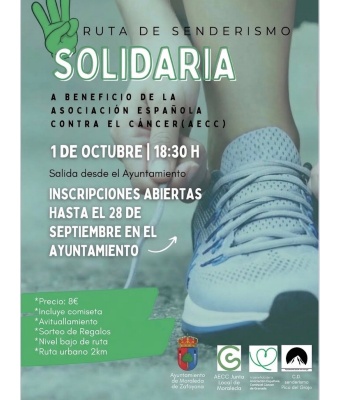 Ruta de senderismo solidaria