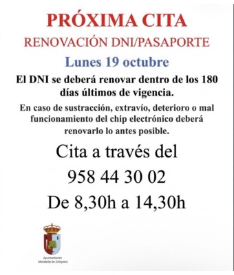 Cita renovación DNI