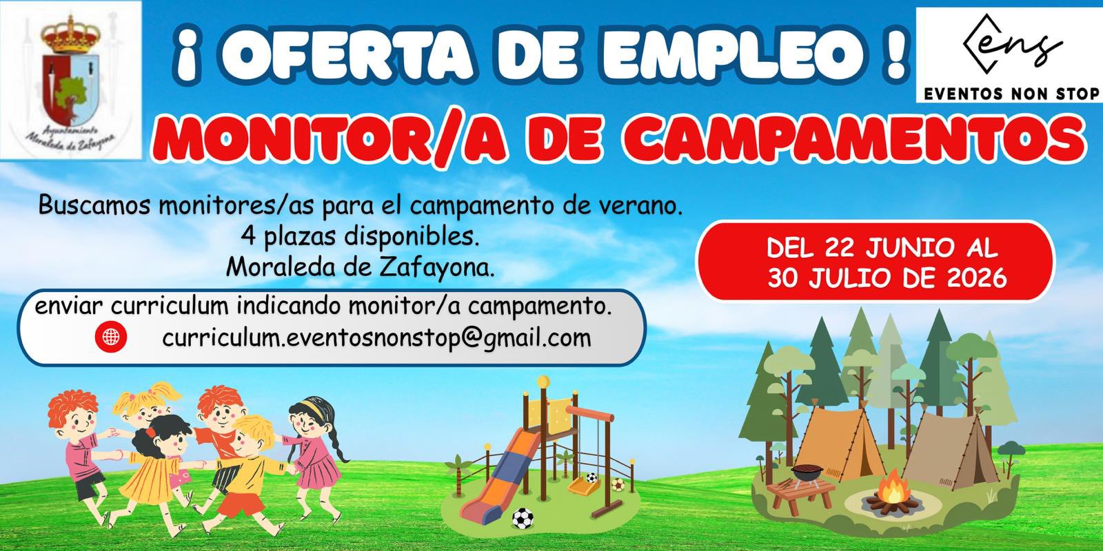 monitor de campamentos